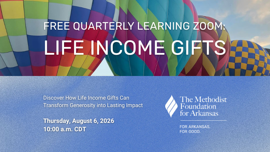 Life Income Gifts Learning Zoom Graphic