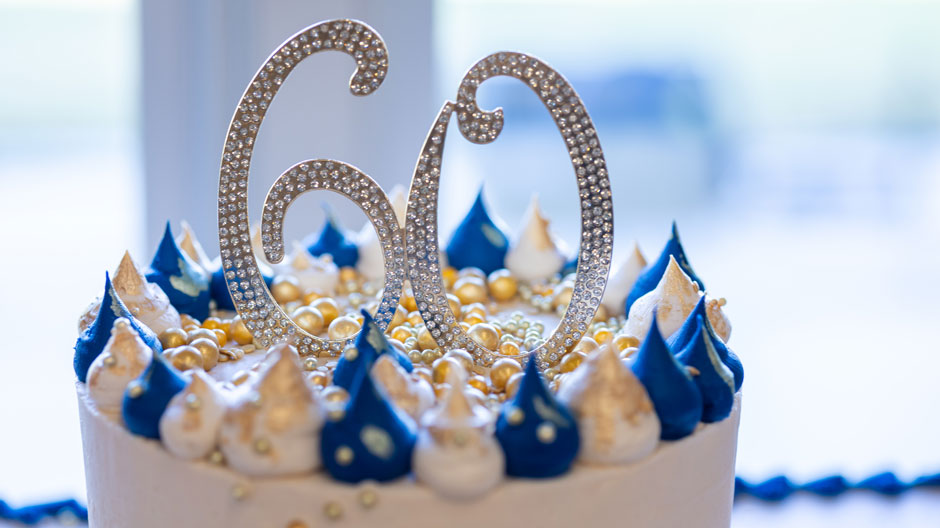 The Methodist Foundation for Arkansas 60th Anniversary Party Cake