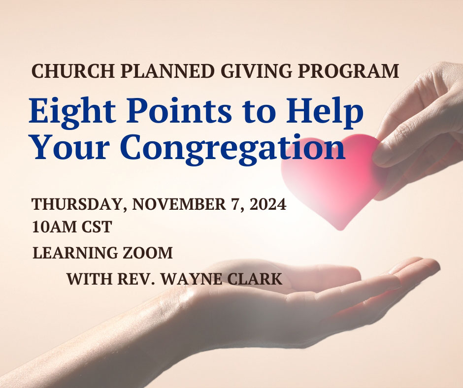 Church Planned Giving Program